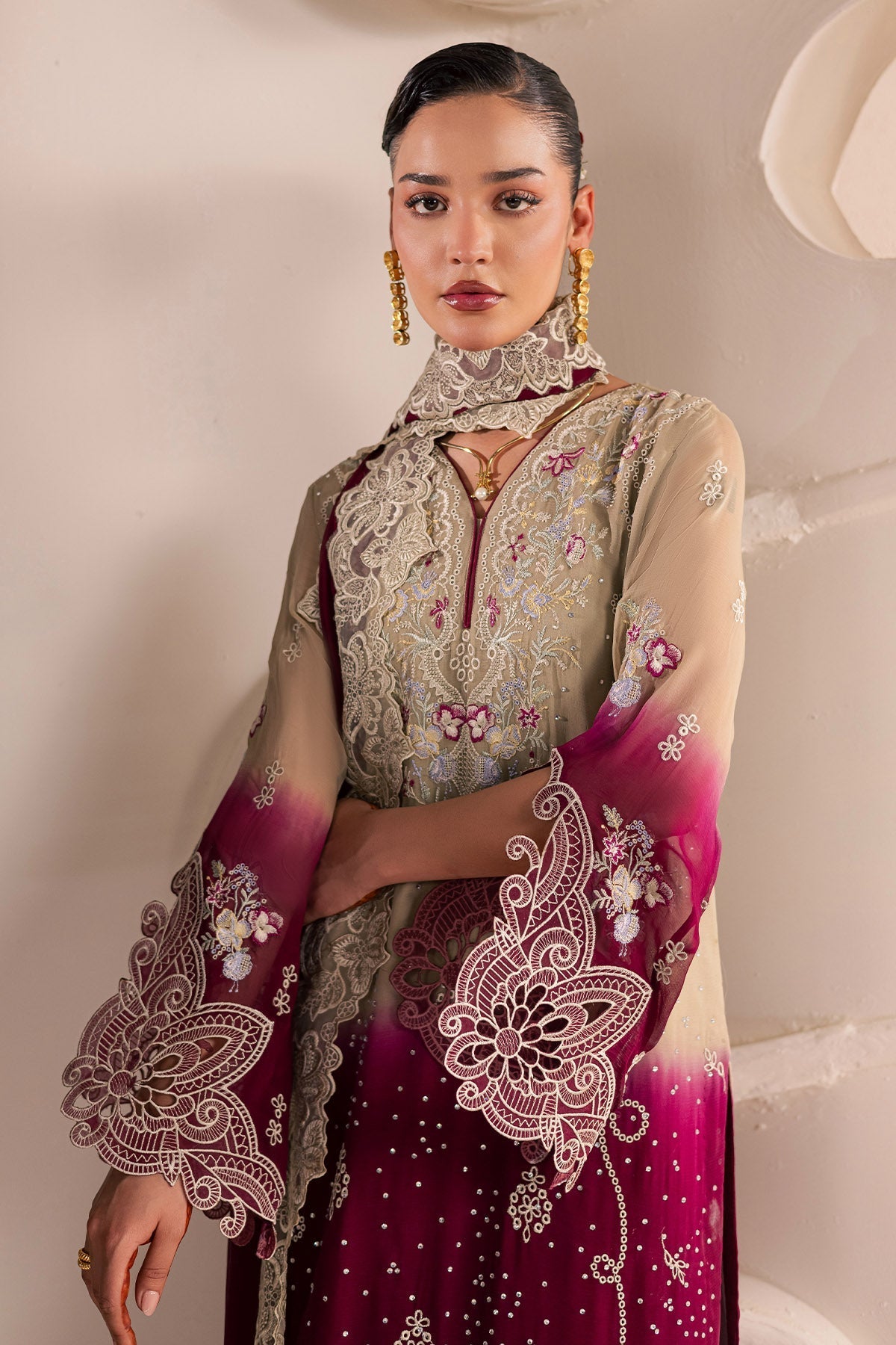 Nureh | Fancy Formal | NP-775 by Nureh - Designer Dress  - Type : Ladies Clothes - Available at Libayah - 100% Original 
