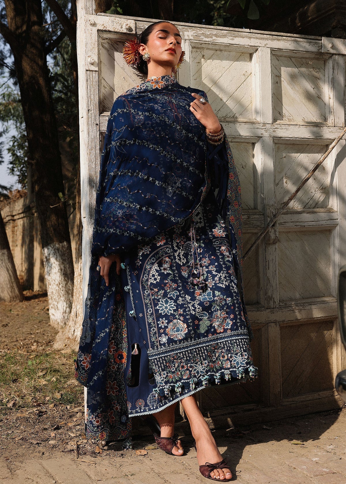 Hussain Rehar | Kalabagh Luxury Lawn 26 | Amalfi by Hussain Rehar - Designer Dress  - Type : Ladies Clothes - Available at Libayah - 100% Original 