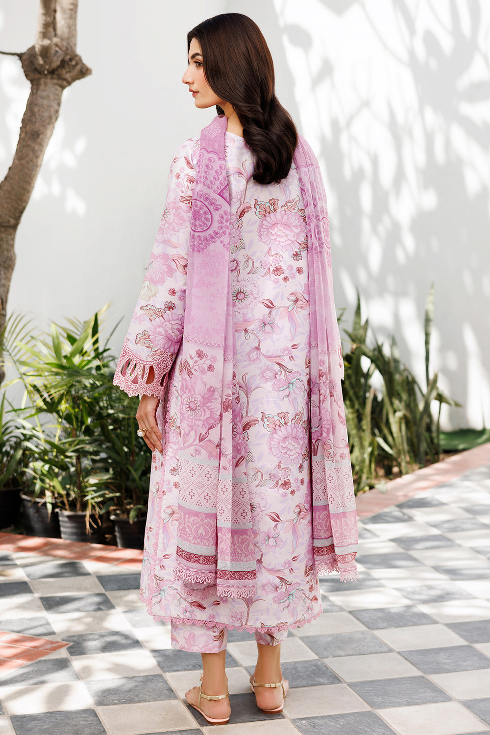Farasha | Printed Essentials | Pearl Blush by Farasha - Designer Dress  - Type : Ladies Clothes - Available at Libayah - 100% Original 