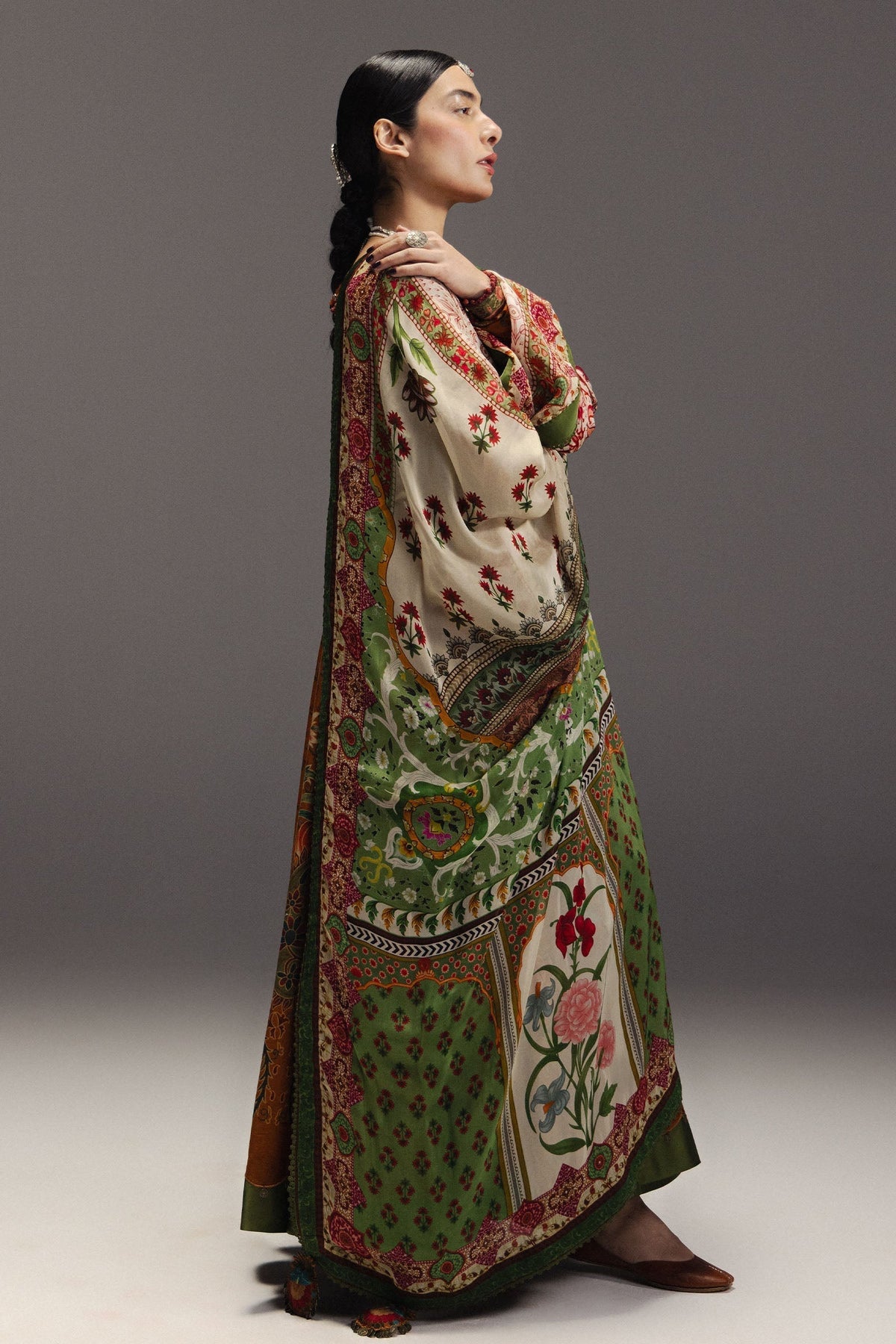 Zara Shahjahan | Anarkali 26 | Zarfashan-D9 - Designer Dress - Type : Ladies Clothes - Available at Libayah - 100% Original