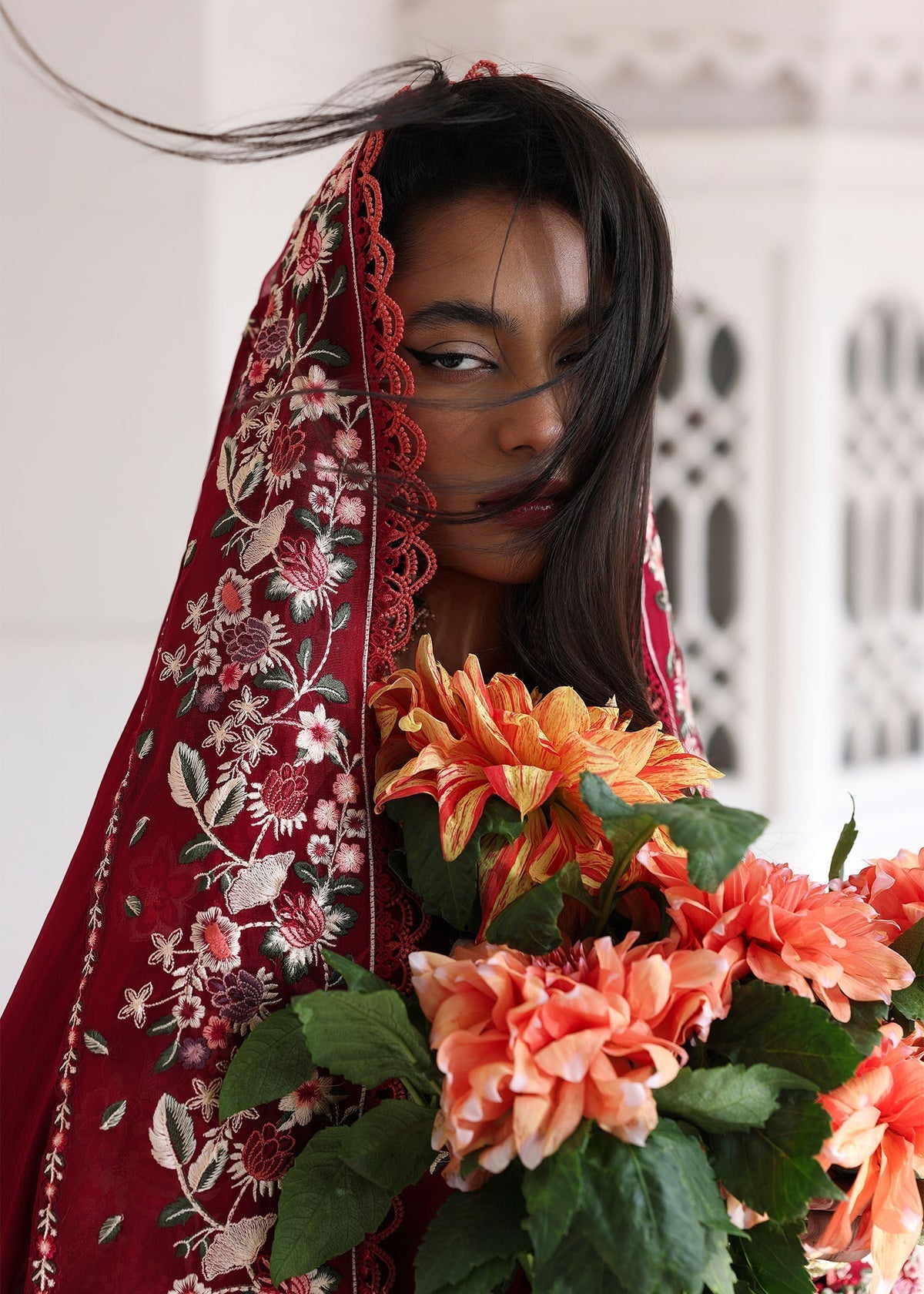 Hussain Rehar | Kalabagh Luxury Lawn 26 | Kastanaa by Hussain Rehar - Designer Dress  - Type : Ladies Clothes - Available at Libayah - 100% Original 