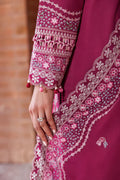 Farasha | Kaavish Lawn 24 | ROSY SOMBER by Farasha - Designer Dress - Type: Ladies Clothes - Available at Libayah - 100% Original