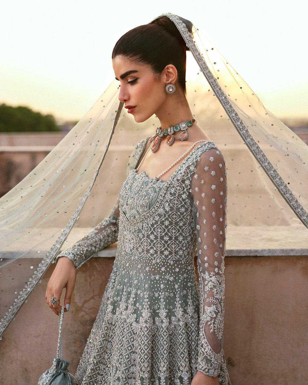 Faiza Saqlain | Averia Bridals | Dorien by Faiza Saqlain - Designer Dress  - Type : Ladies Clothes - Available at Libayah - 100% Original 
