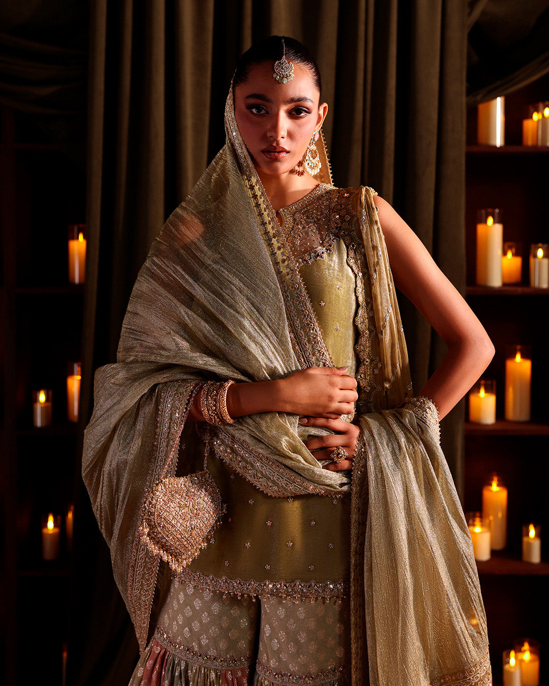 Faiza Saqlain | Zaeva Wedding Formals | Zerra by Faiza Saqlain - Designer Dress  - Type : Ladies Clothes - Available at Libayah - 100% Original 