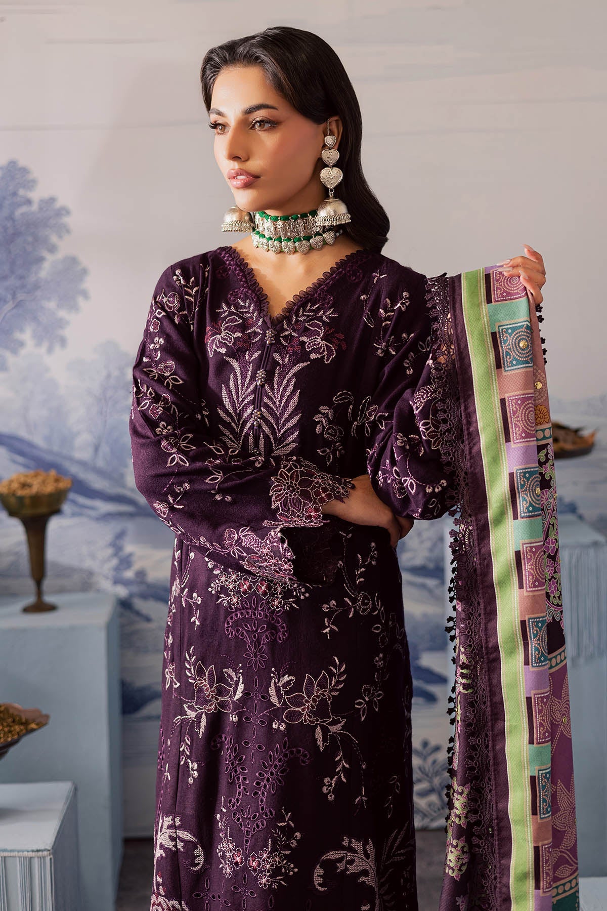 Nureh | Bazaar Luxe 25 | NE-208 by Nureh - Designer Dress  - Type : Ladies Clothes - Available at Libayah - 100% Original 