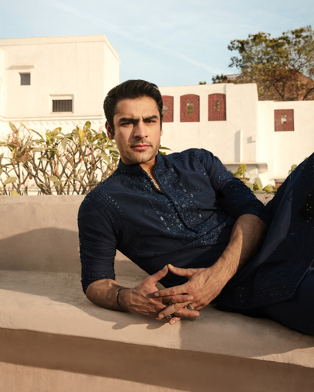 Pakisatni Menswear | Faiza Saqlain | Amoz by Faiza Saqlain - Designer Dress - Type: MensWear - Available at Libayah - 100% Original