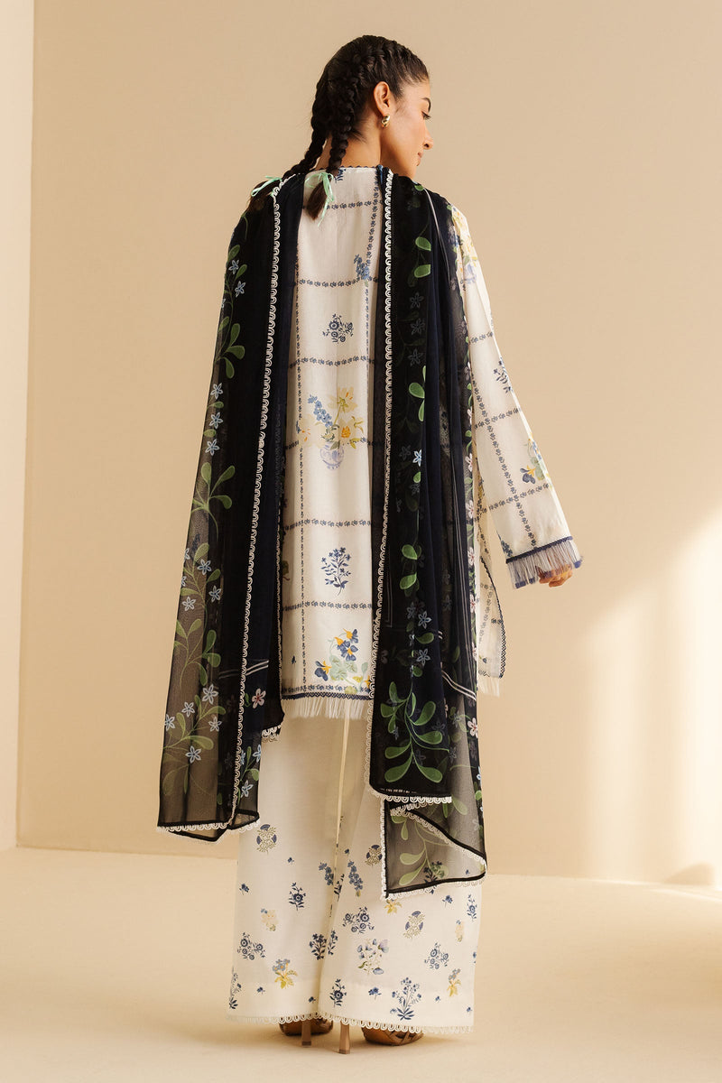 Zara Shahjahan | Coco Prints | Luna-10A by Zara Shahjahan - Designer Dress - Type: Ladies Clothes - Available at Libayah - 100% Original