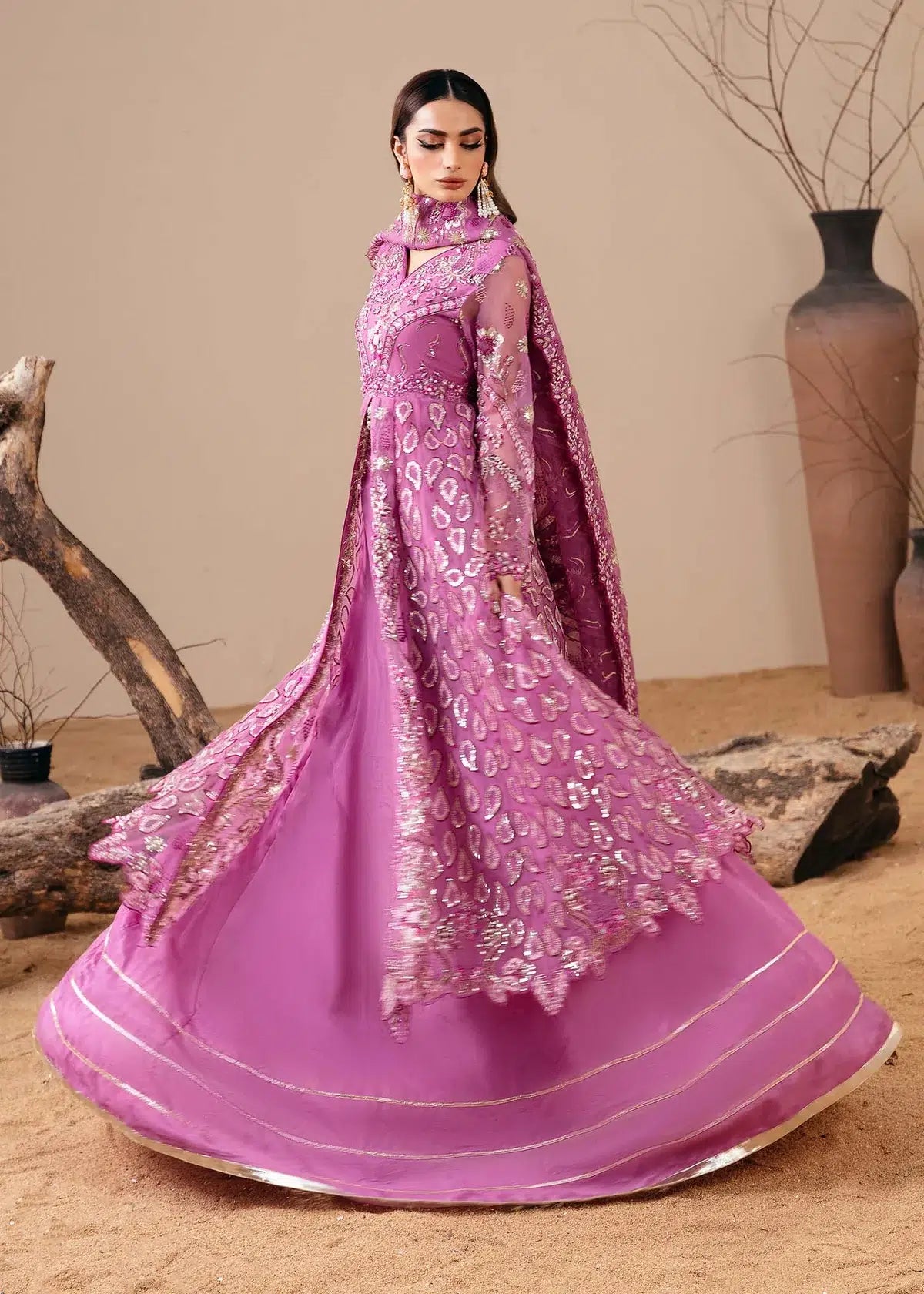 Dastoor | Noor-E-Jahan Wedding Collection'24 | Nurul by Dastoor - Designer Dress - Type: Ladies Clothes - Available at Libayah - 100% Original