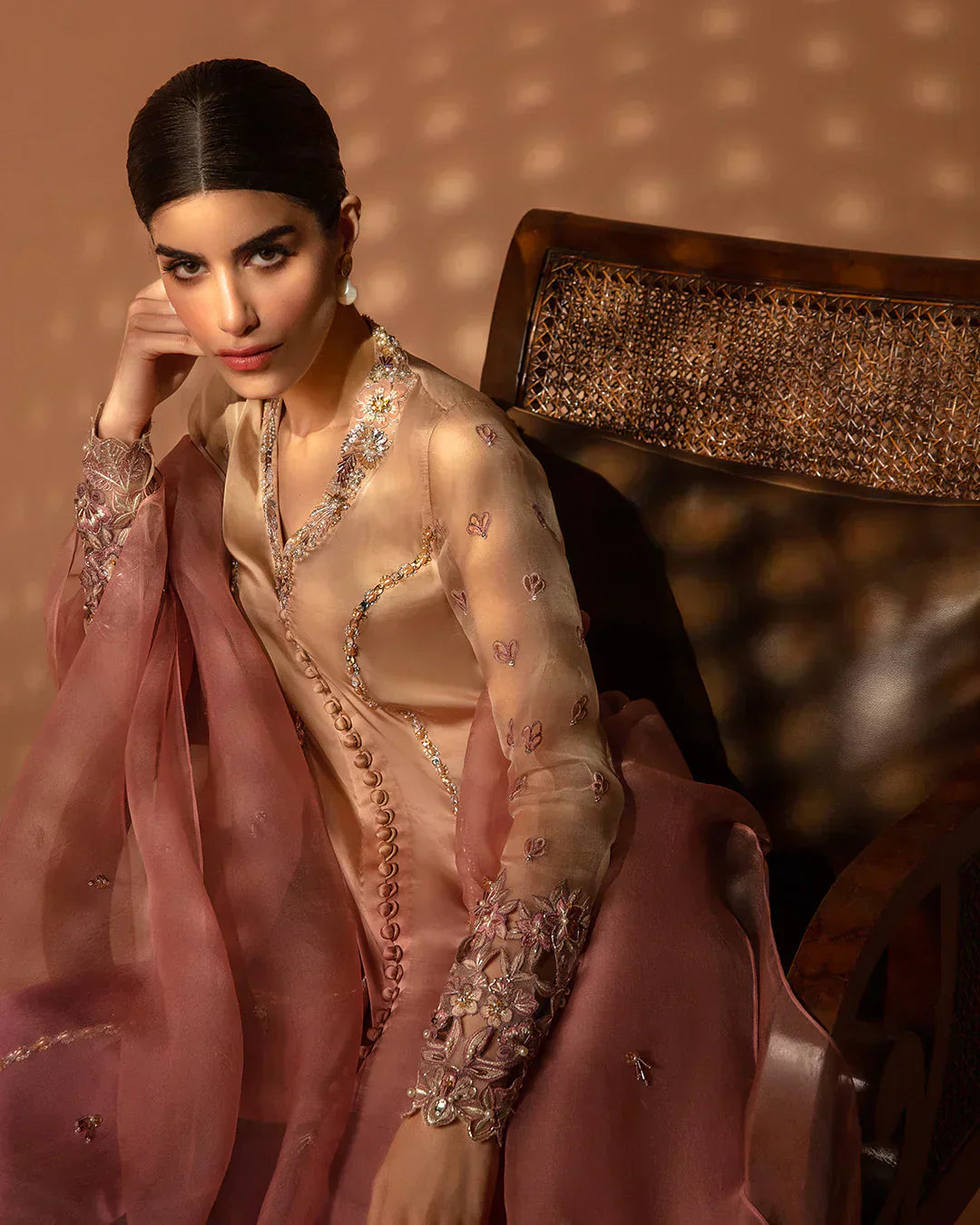 Faiza Saqlain | Aleira Evening Edit 24 | Eshe by Faiza Saqlain - Designer Dress  - Type : Wedding Dress - Available at Libayah - 100% Original 