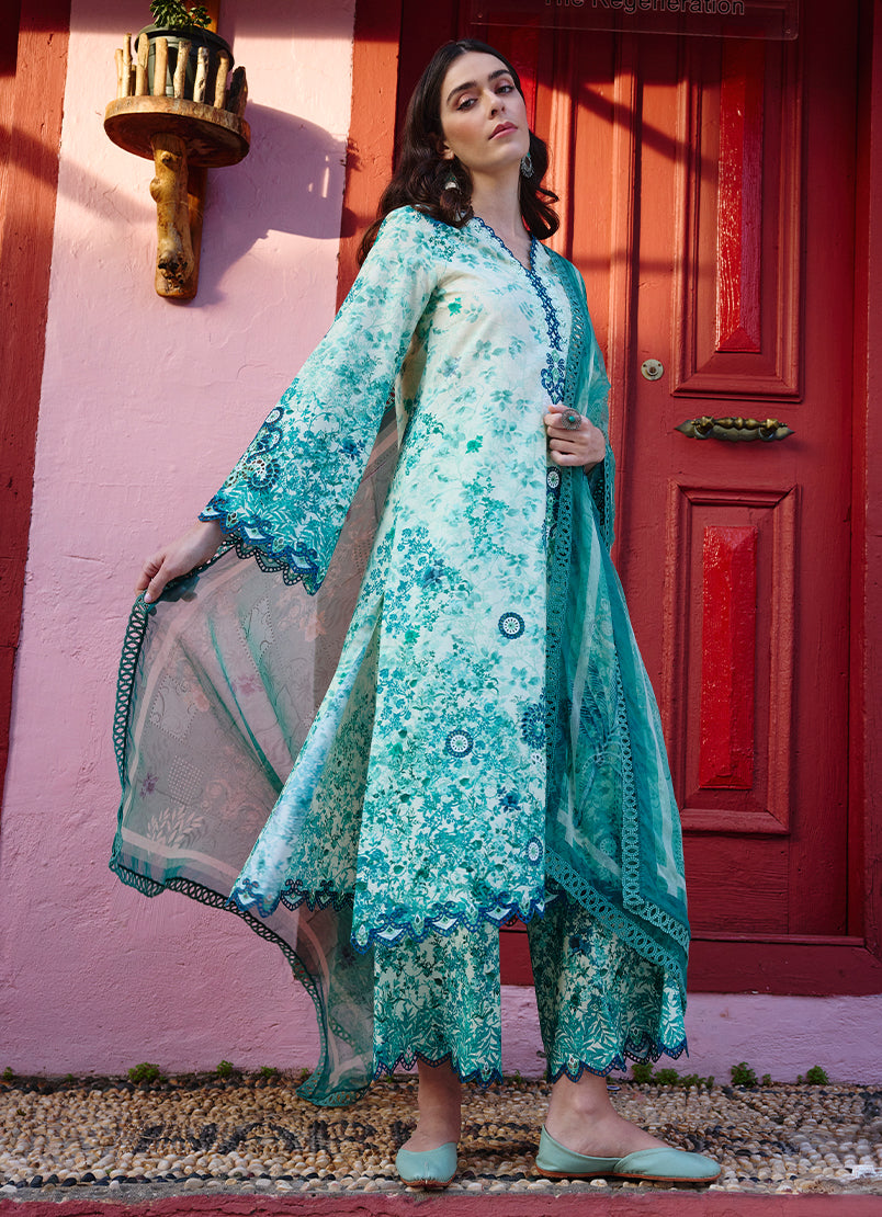 Image | Spring Printkari 25 | Sahar by Image - Designer Dress - Type: Ladies Clothes - Available at Libayah - 100% Original