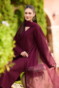 Farasha | Sorine Summer 26 | Autumn Maroon by Farasha - Designer Dress  - Type : Ladies Clothes - Available at Libayah - 100% Original 