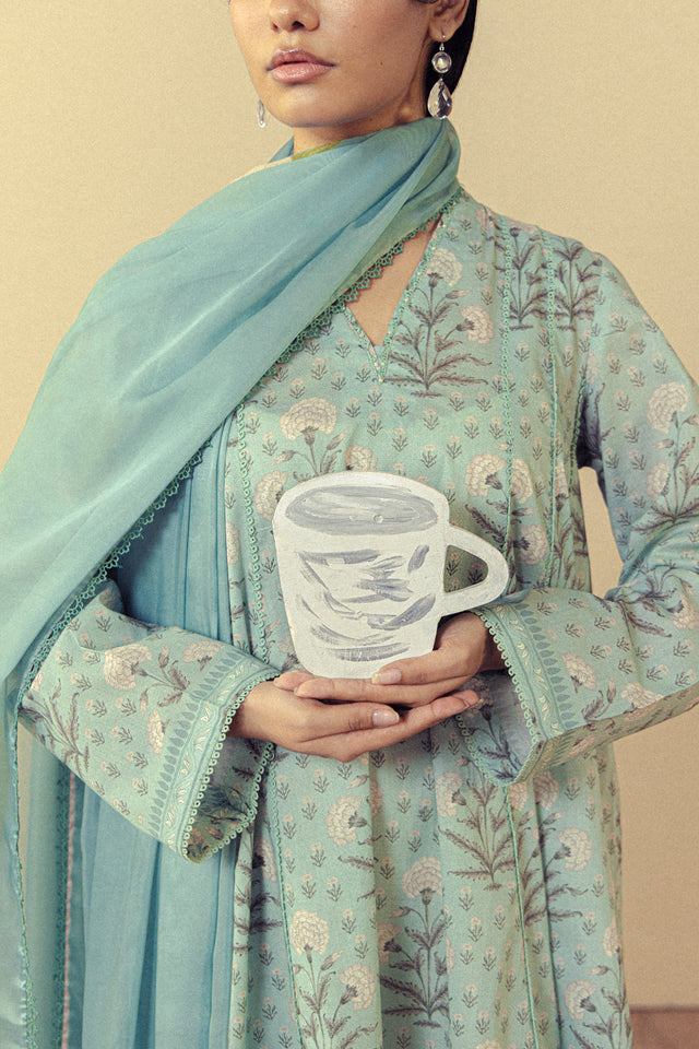 Zara Shahjahan | Coco Prints 26 | ANTHEA-9B by Zara Shahjahan - Designer Dress  - Type : Ladies Clothes - Available at Libayah - 100% Original 