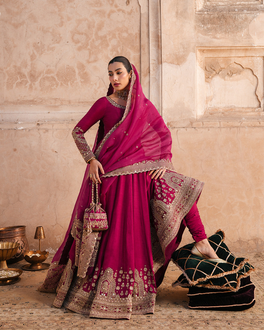 Faiza Saqlain | Zimmal Formals | Cassia by Faiza Saqlain - Designer Dress - Type: Ladies Clothes - Available at Libayah - 100% Original