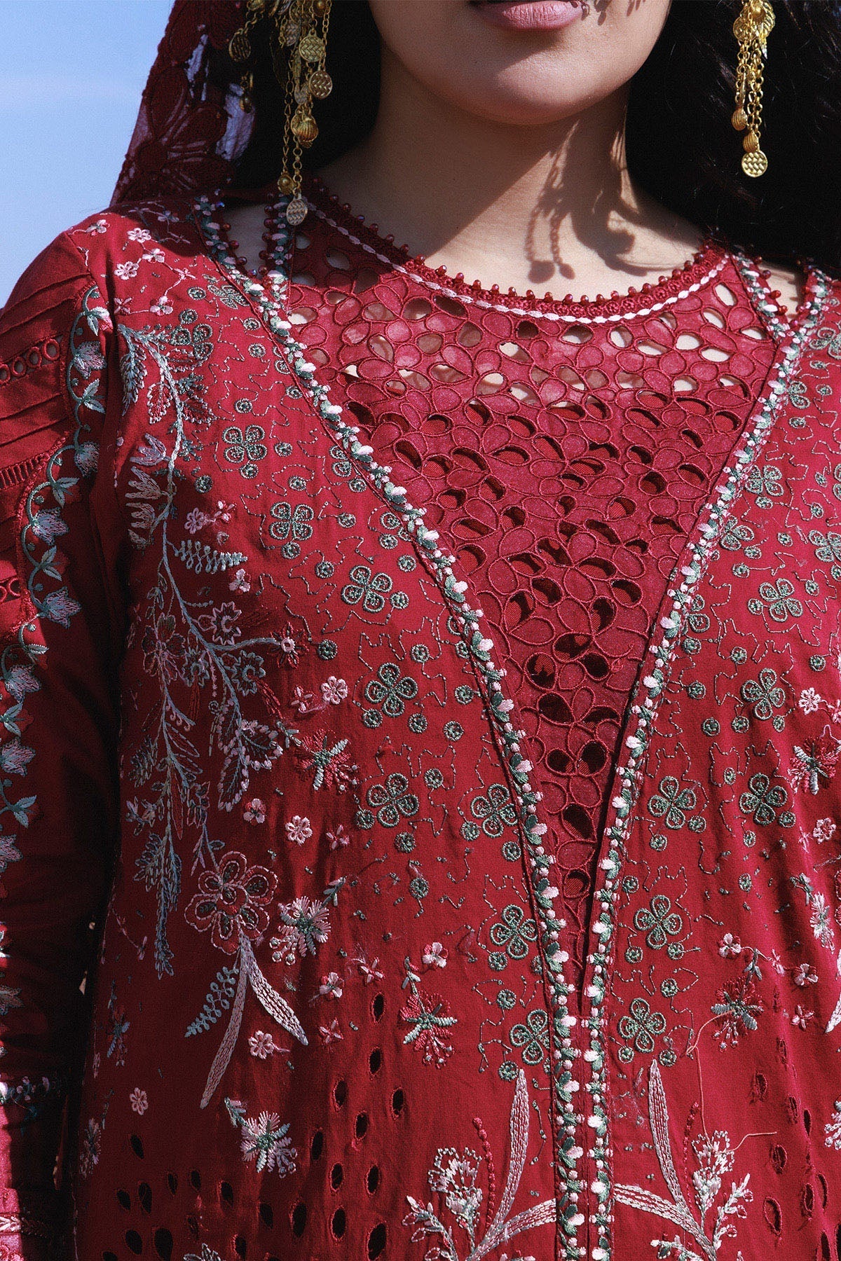 Nureh | Aman Luxe | Kiraz NE-230 by Nureh - Designer Dress - Type : Luxury Dress - Available at Libayah - 100% Original