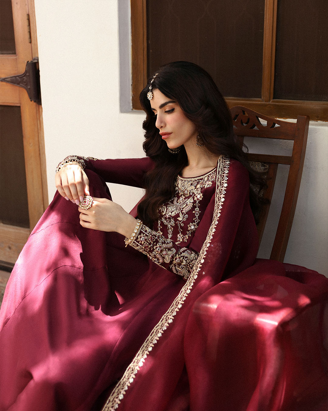 Faiza Saqlain | Mehermah Luxe Formals | Norine by Faiza Saqlain - Designer Dress - Type: Ladies Clothes - Available at Libayah - 100% Original