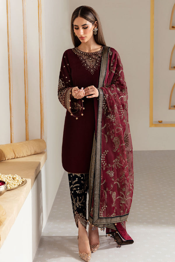 Jazmin | Velvet Edit 24 |  Velvet Formal VF-2017 by Jazmin - Designer Dress - Type: Formal - Available at Libayah - 100% Original