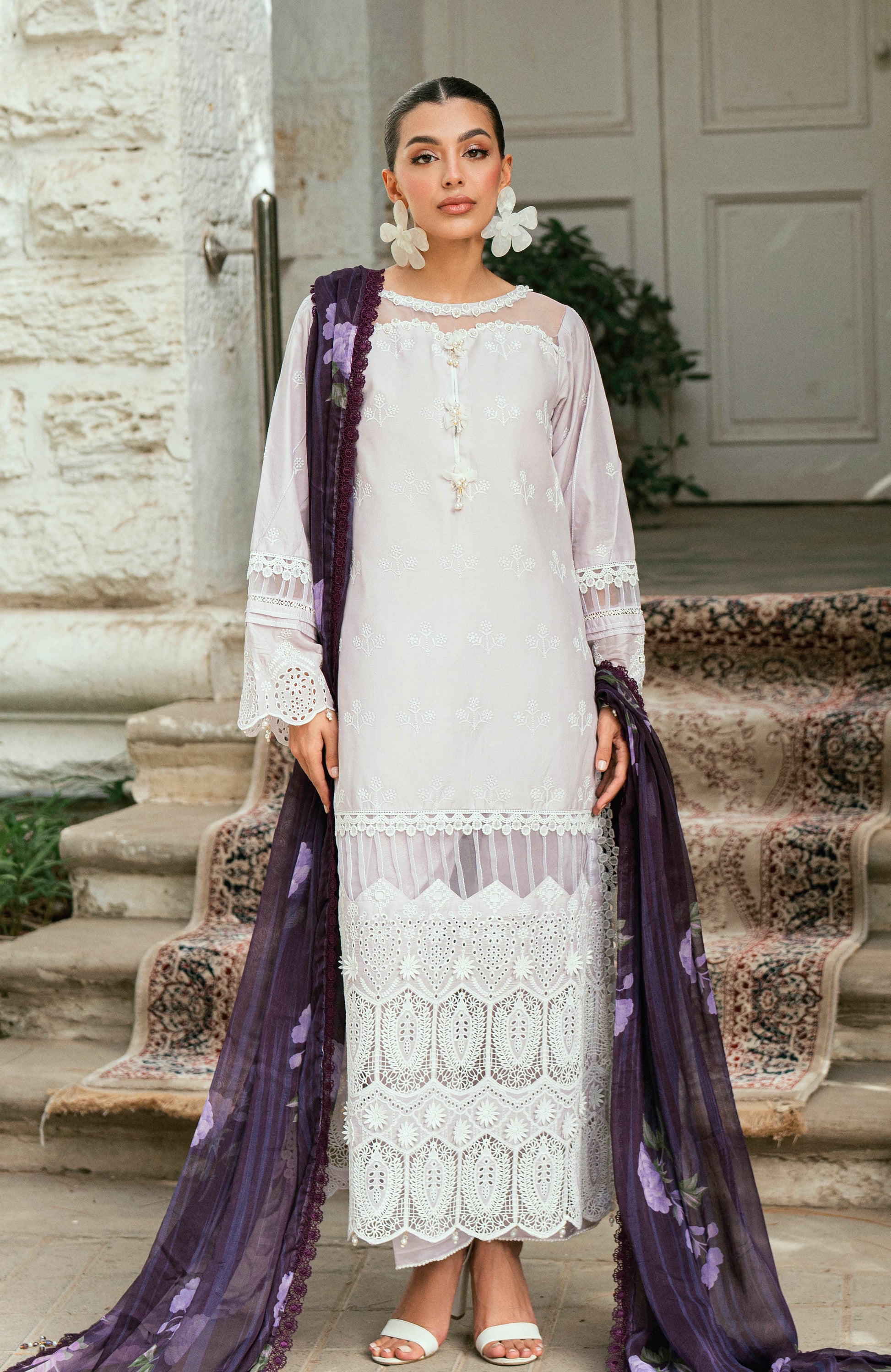 Al zohaib | Laserkari Premium Edition 25 | LKP-25-06 C by Al zohaib - Designer Dress  - Type : Ladies Clothes - Available at Libayah - 100% Original 
