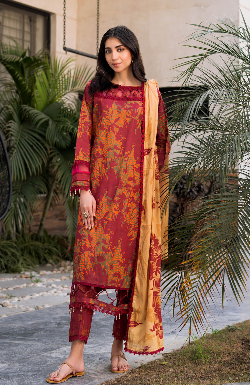 Alzohaib | Premium Prints 25 | AZP-25-06 by Alzohaib - Designer Dress - Type: Ladies Clothes - Available at Libayah - 100% Original