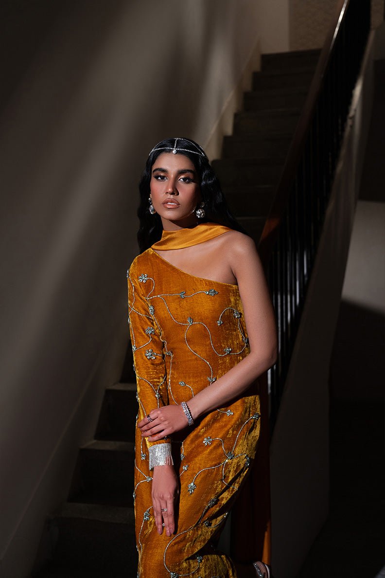 Caia | Luxury Velvet Edit 25 | Amber by Caia - Designer Dress - Type: Ladies Clothes - Available at Libayah - 100% Original