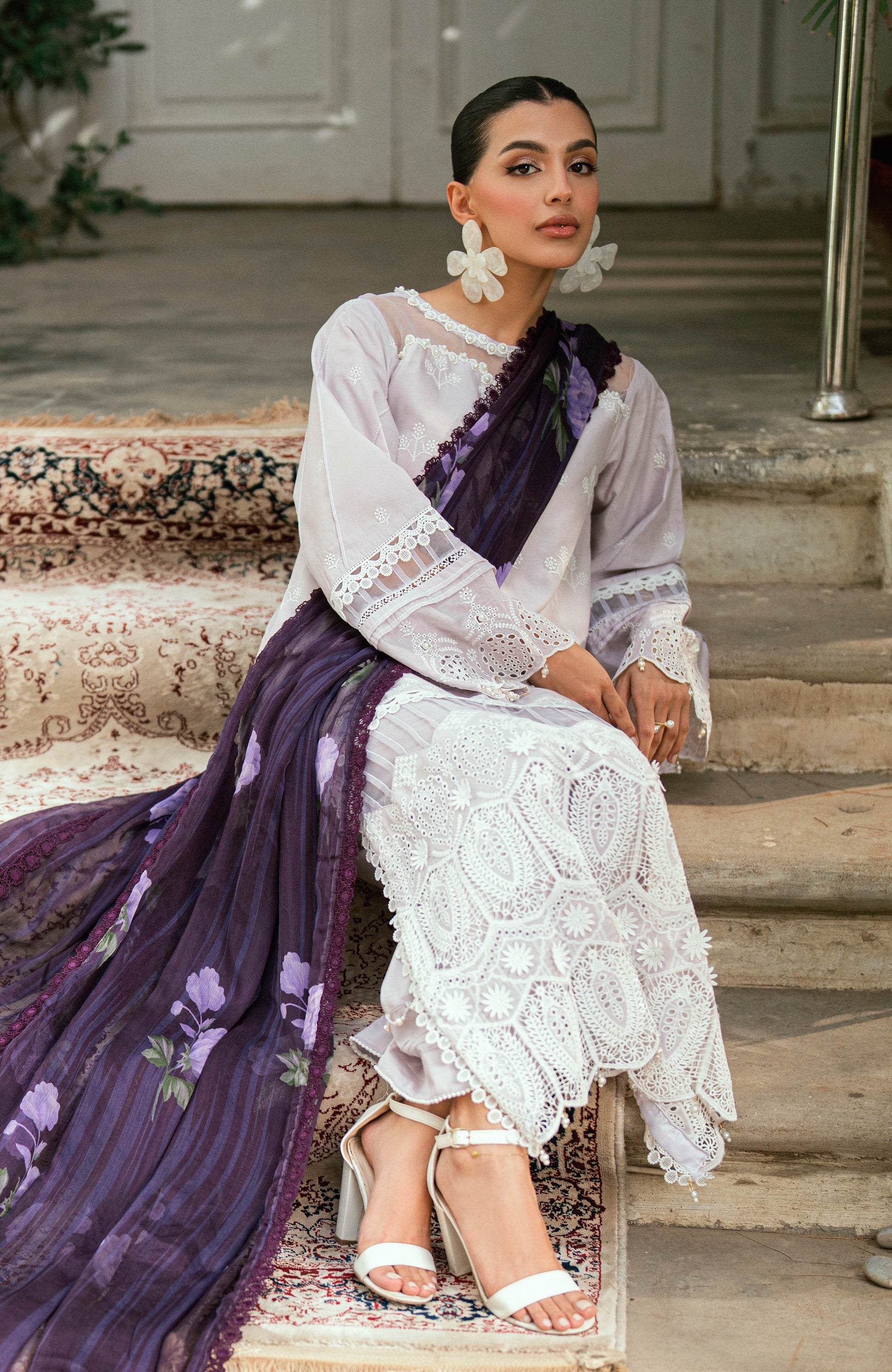 Al zohaib | Laserkari Premium Edition 25 | LKP-25-06 C by Al zohaib - Designer Dress  - Type : Ladies Clothes - Available at Libayah - 100% Original 