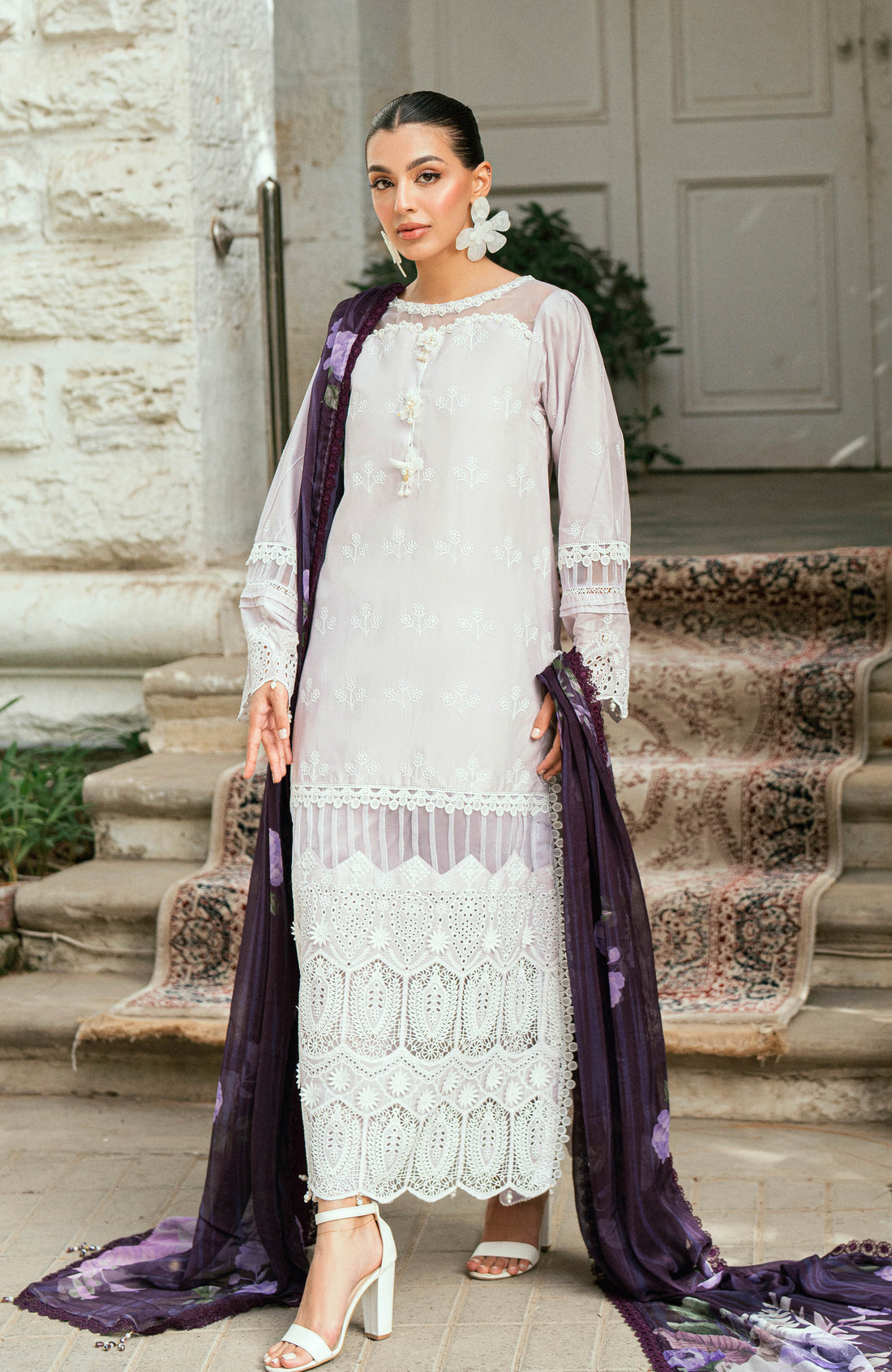 Al zohaib | Laserkari Premium Edition 25 | LKP-25-06 C by Al zohaib - Designer Dress  - Type : Ladies Clothes - Available at Libayah - 100% Original 