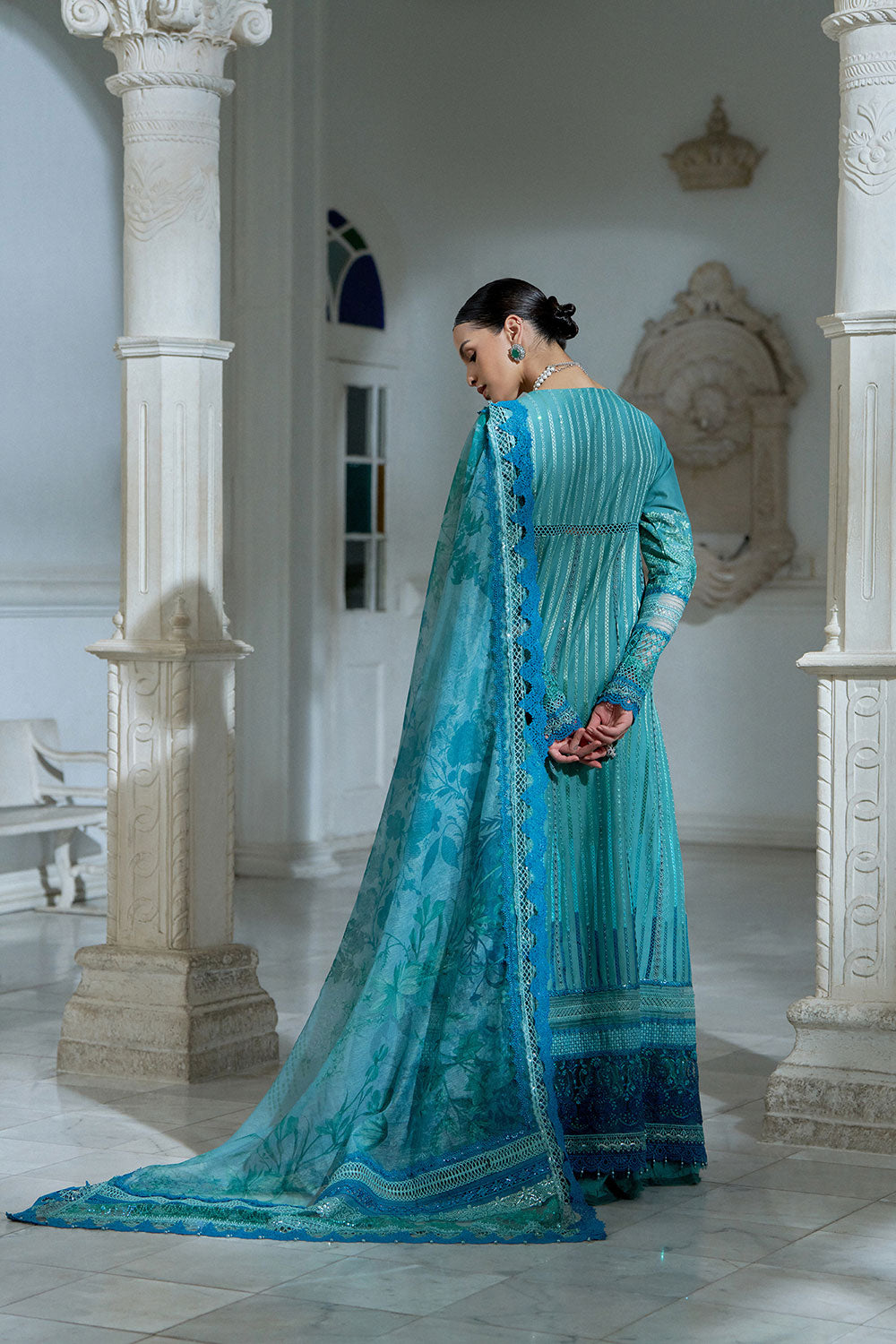 Sobia Nazir | Luxury Lawn Eid 26 | 6A by Sobia Nazir - Designer Dress - Type : Luxury Dress - Available at Libayah - 100% Original