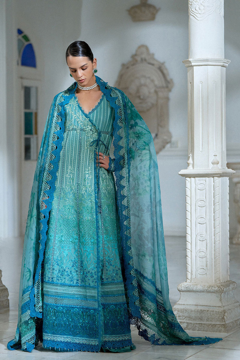 Sobia Nazir | Luxury Lawn Eid 26 | 6A by Sobia Nazir - Designer Dress - Type : Luxury Dress - Available at Libayah - 100% Original