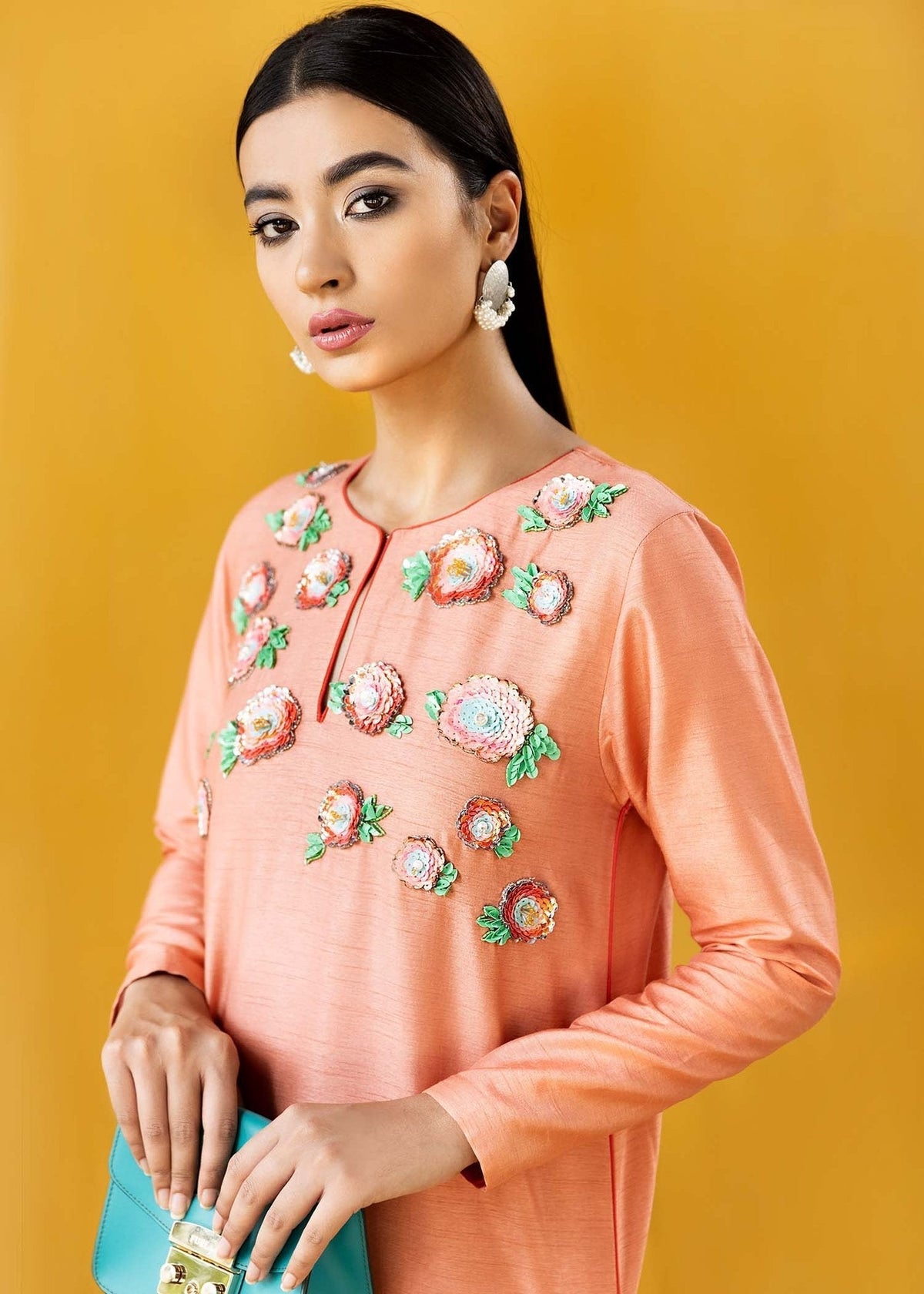Hana | Vibrant Beyond | Floral Garden-VB-1007 by Hana - Designer Dress - Type: Ladies Clothes - Available at Libayah - 100% Original