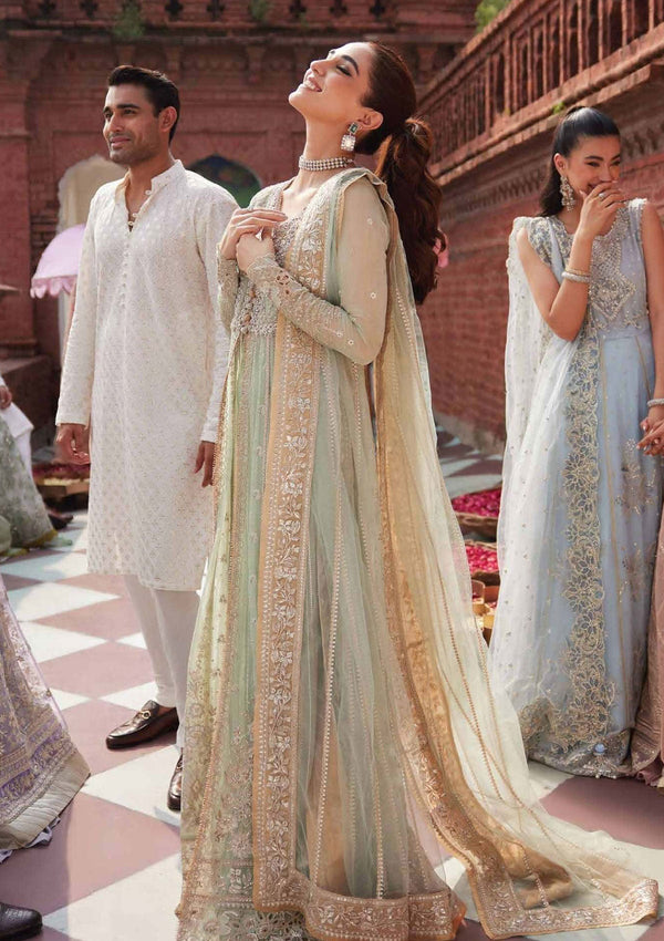 Mushq | Izhar Luxury Formals | Izhar - MCH#03 - Shahana - by Libayah - Registered Vendor of : Mushq - 100% Original Designer Dress