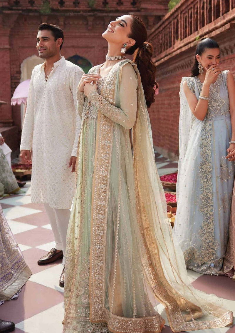 Mushq | Izhar Luxury Formals | Izhar - MCH#03 - Shahana - by Libayah - Registered Vendor of : Mushq - 100% Original Designer Dress