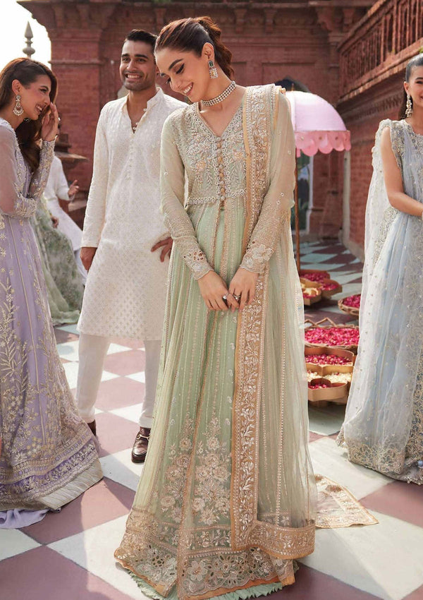 Mushq | Izhar Luxury Formals | Izhar - MCH#03 - Shahana - by Libayah - Registered Vendor of : Mushq - 100% Original Designer Dress