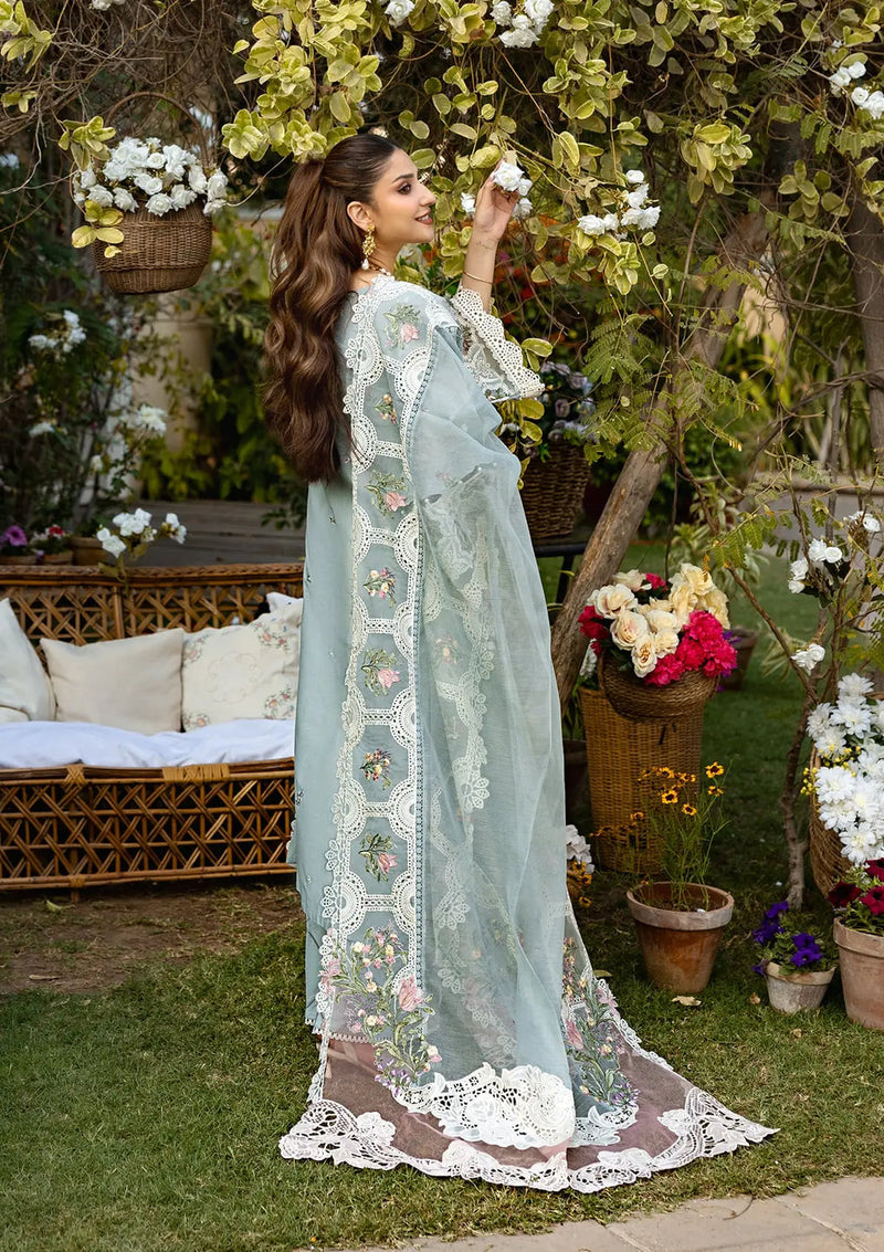 Elaf Premium | Luxury Lawn 25 | ELM-3B SAMAA by Elaf Premium - Designer Dress - Type: Ladies Clothes - Available at Libayah - 100% Original