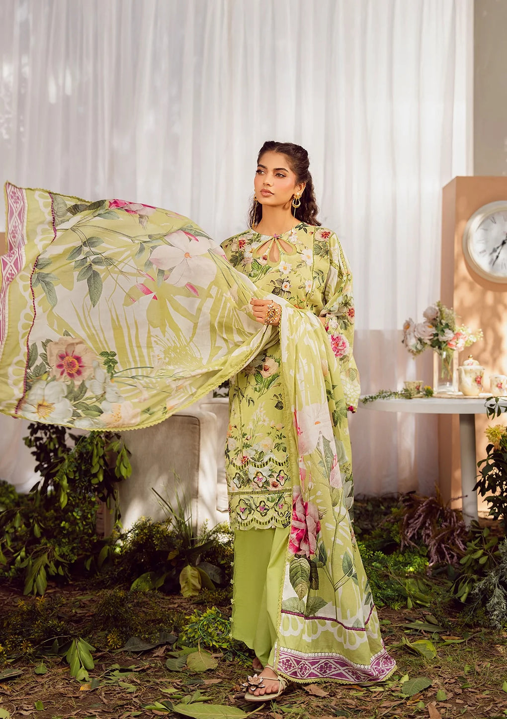 Elaf Premium | Prints 25 | EPS-5A LUSH RADIANCE by Elaf Premium - Designer Dress - Type: Ladies Clothes - Available at Libayah - 100% Original