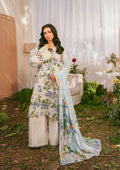 Elaf Premium | Prints 25 | EPS-6A IVORY PETALS by Elaf Premium - Designer Dress - Type: Ladies Clothes - Available at Libayah - 100% Original