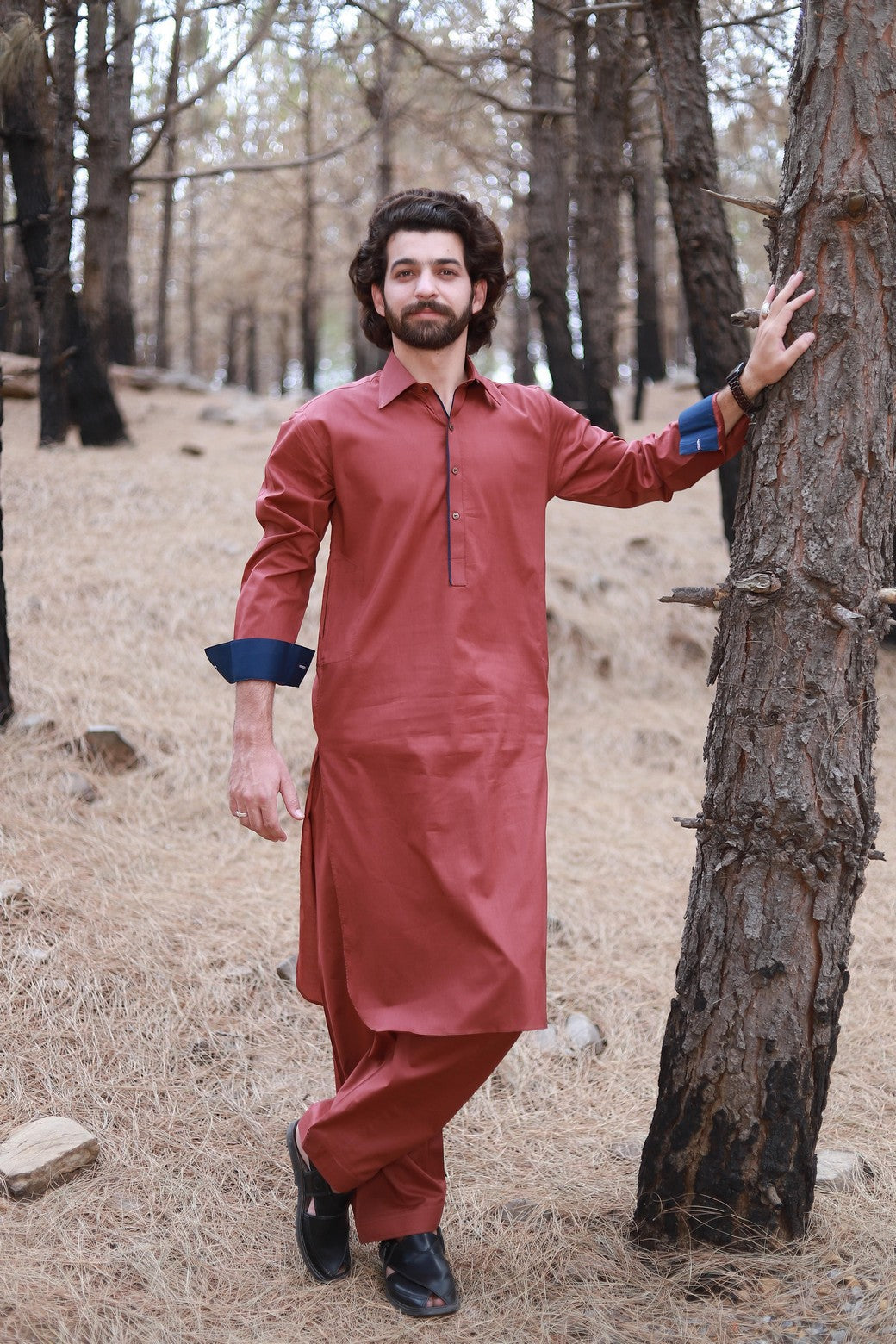 Pakistani Menswear | Men of Khyber-05 by Libayah Ltd. - Designer Dress - Type: Menswear - Available at Libayah - 100% Original