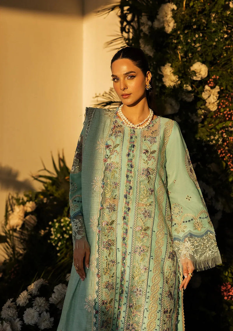 Kahf Premium | Luxury Lawn 25 | KLR-10 Elva by Kahf Premium - Designer Dress - Type: Ladies Clothes - Available at Libayah - 100% Original