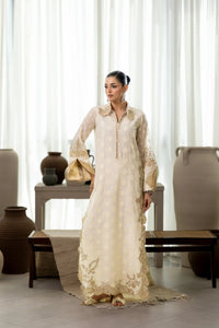 Afrozeh | Basic Pret 26 RTW | NACRE by Afrozeh - Designer Dress  - Type : Ladies Clothes - Available at Libayah - 100% Original 