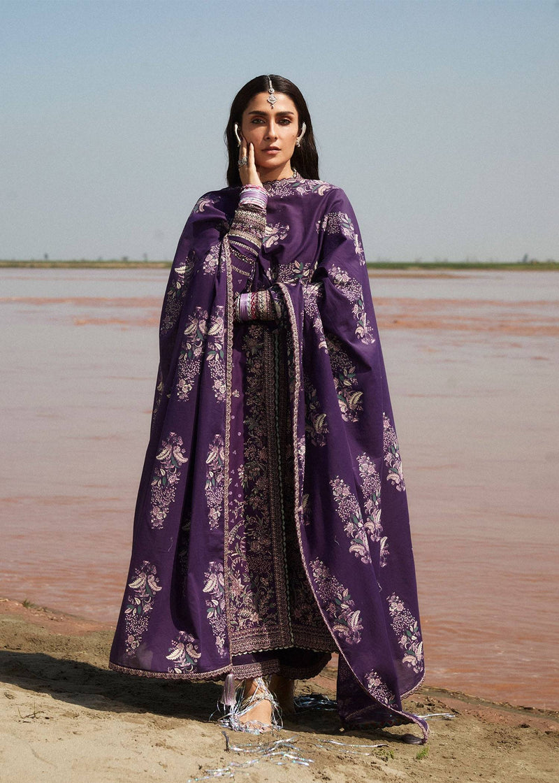 Hussain Rehar | Surkh Eid Pret'25 | Gulistaan by Hussain Rehar - Designer Dress  - Type : Ladies Clothes - Available at Libayah - 100% Original 