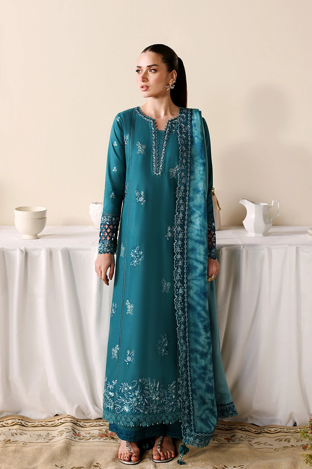 Azure | Luxury Lawn 26 | Sea Breeze by Azure - Designer Dress  - Type : Ladies Clothes - Available at Libayah - 100% Original 