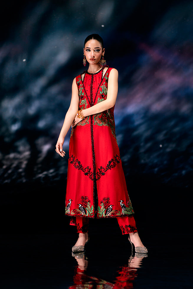 Fozia Khalid | Stardust Luxe | Fiore by Fozia Khalid - Designer Dress - Type: Ladies Clothes - Available at Libayah - 100% Original