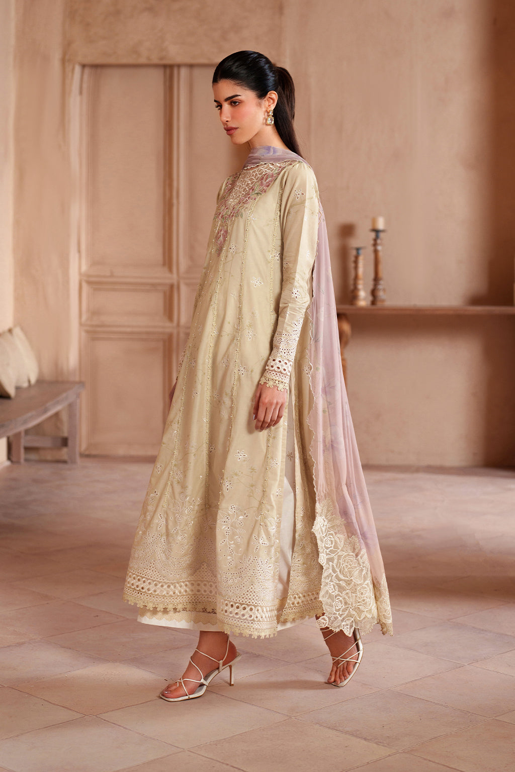 Iznik | Eid lawn | EL-10 Embroidered Lawn by Iznik - Designer Dress  - Type : Ladies Clothes - Available at Libayah - 100% Original 