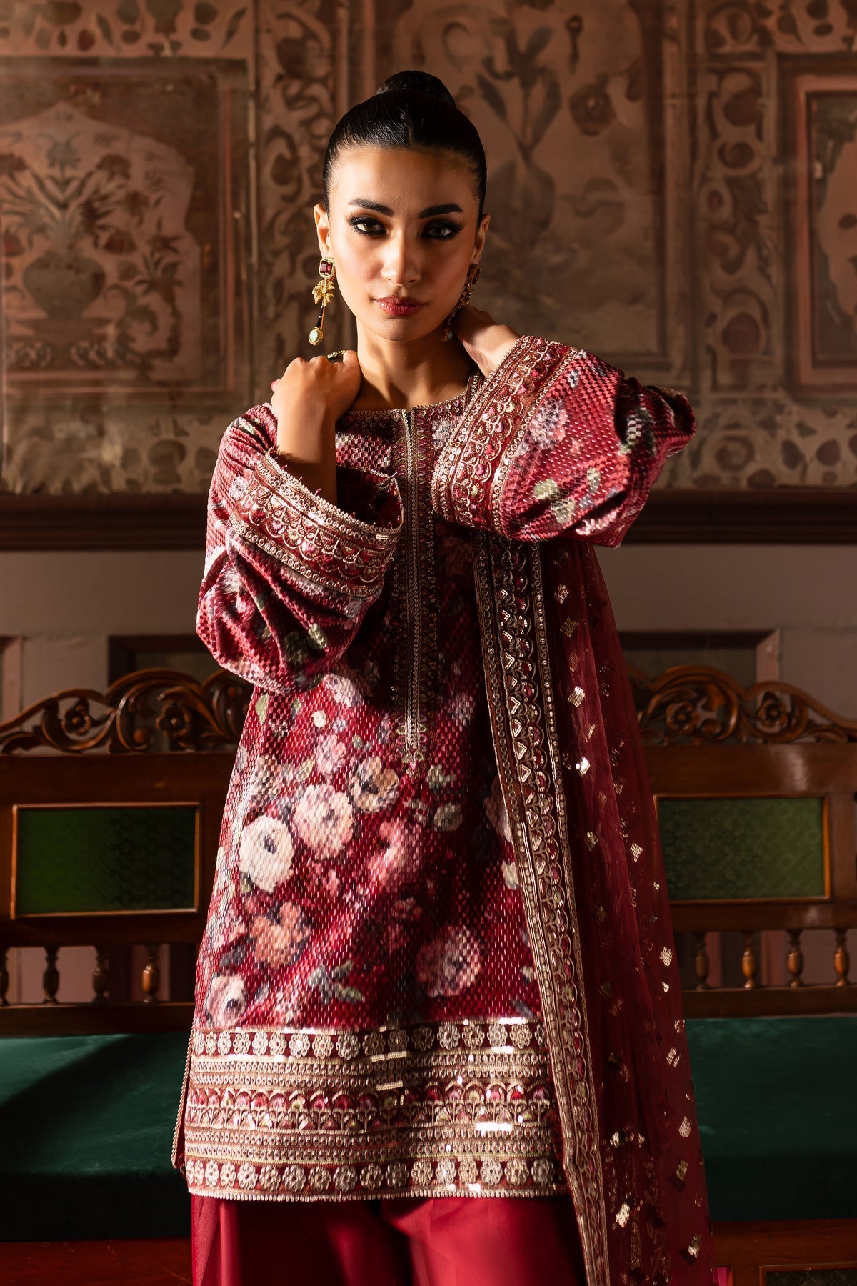 Batik | Zariya Festive Luxe Pret | Noor Bano by Batik - Designer Dress - Type: Ladies Clothes - Available at Libayah - 100% Original