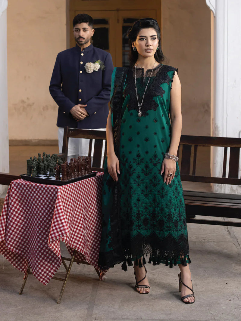 Faiza Faisal | Maya Luxury Lawn | Jaana by Faiza Faisal - Designer Dress - Type: Ladies Clothes - Available at Libayah - 100% Original