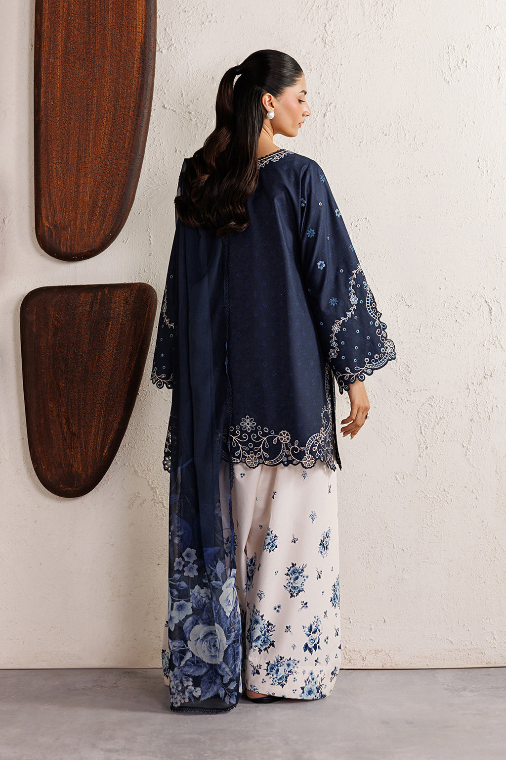 Iznik | Festive lawn 26 | IBE-02 Embroidered Lawn by Iznik - Designer Dress  - Type : Ladies Clothes - Available at Libayah - 100% Original 