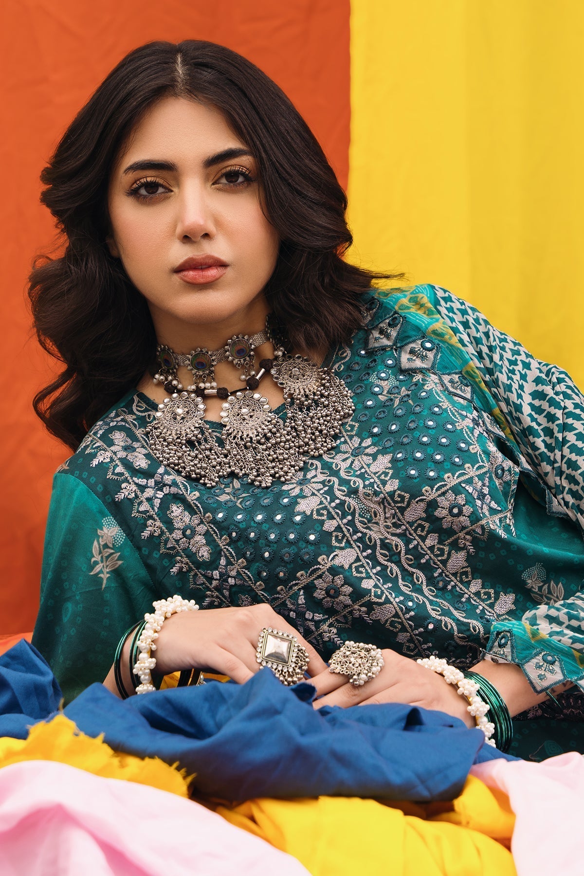 Charizma | Lawn Collection 24 | CH4-07 by Charizma - Designer Dress - Type: Casuals - Available at Libayah - 100% Original
