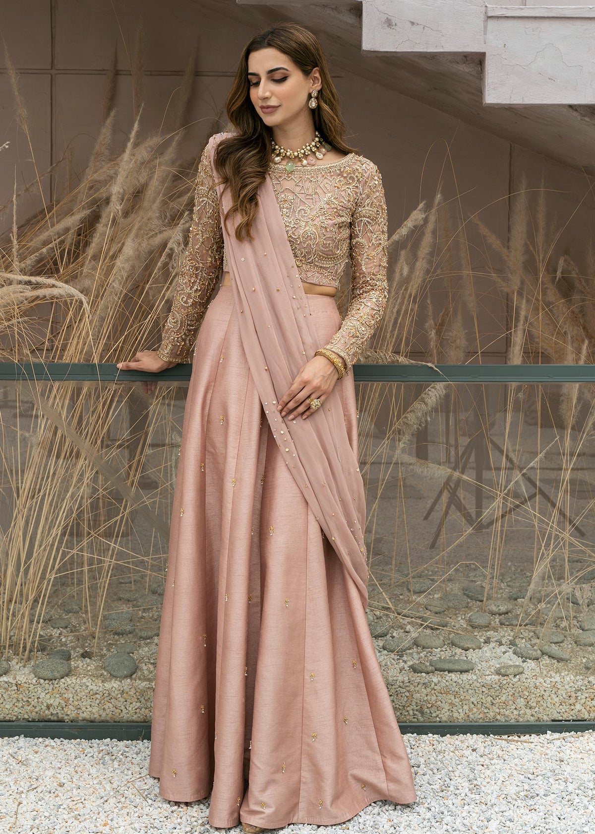 Kanwal Malik | Wedding Formals and Bridals | CRICE by Kanwal Malik - Designer Dress - Type: Ladies Clothes - Available at Libayah - 100% Original