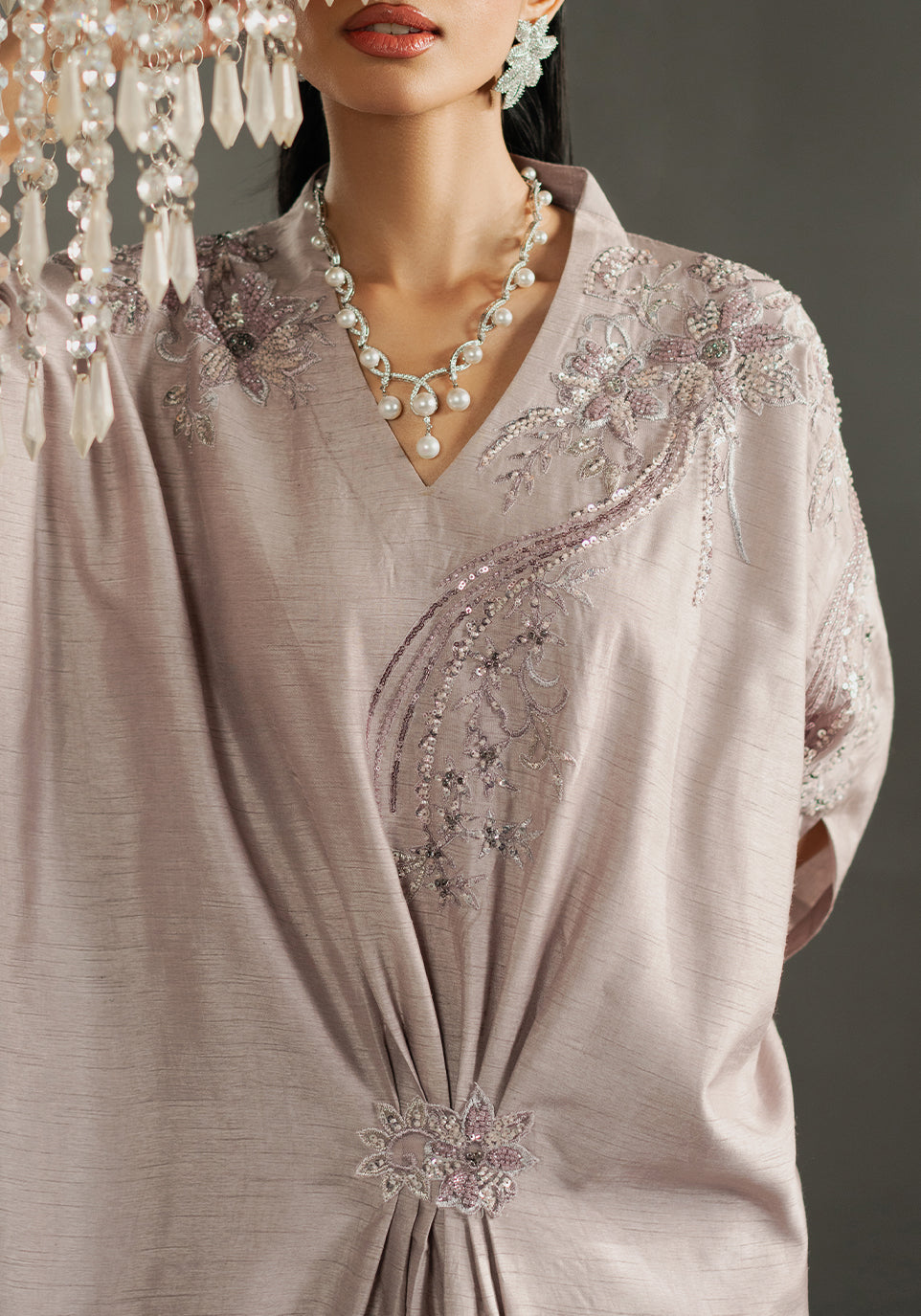 Zarqash | Silk Edit | ZQS 013 Lily by Zarqash - Designer Dress - Type: Ladies Clothes - Available at Libayah - 100% Original