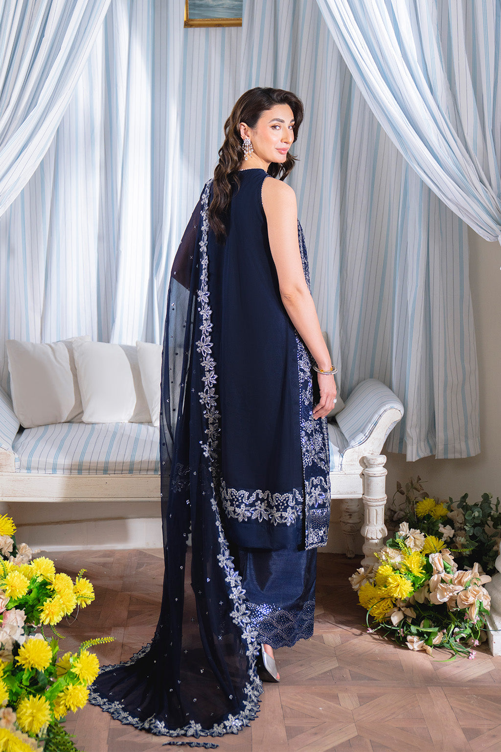 Neeshay | Dastaan Formals 25 | Neelisha by Neeshay - Designer Dress  - Type : Ladies Clothes - Available at Libayah - 100% Original 