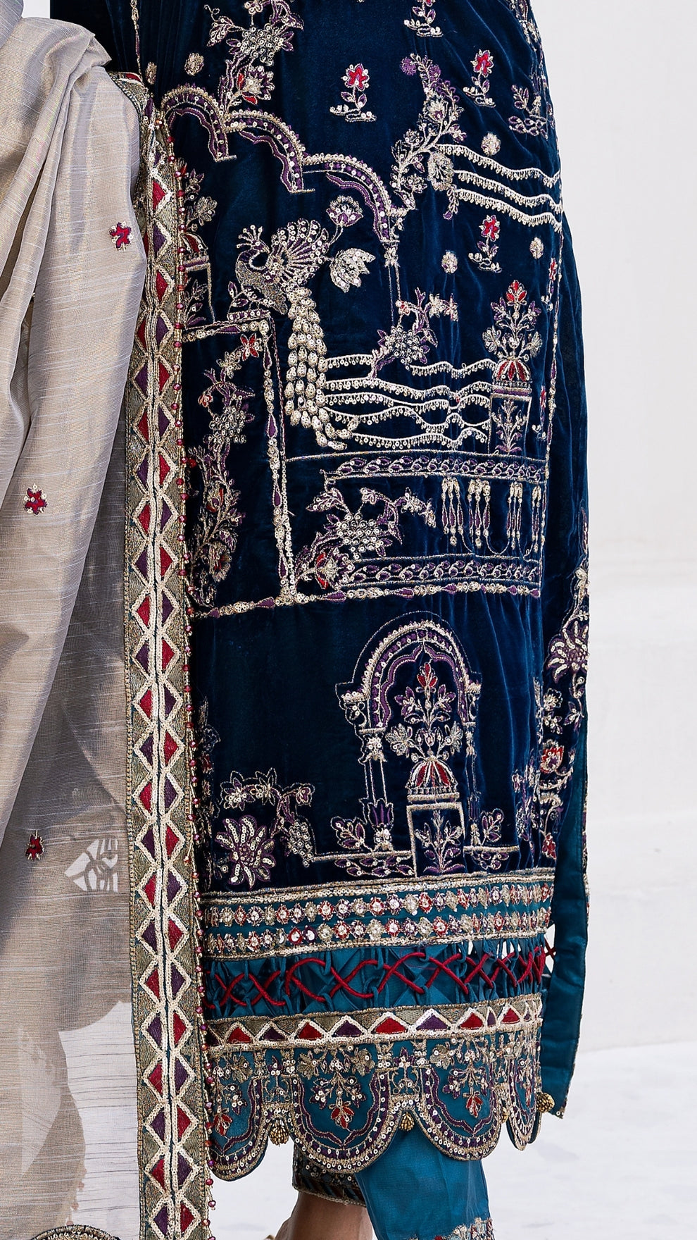 Zebtan | Andaz e Makhmal | ZAM-12 by Zebtan - Designer Dress - Type: Ladies Clothes - Available at Libayah - 100% Original