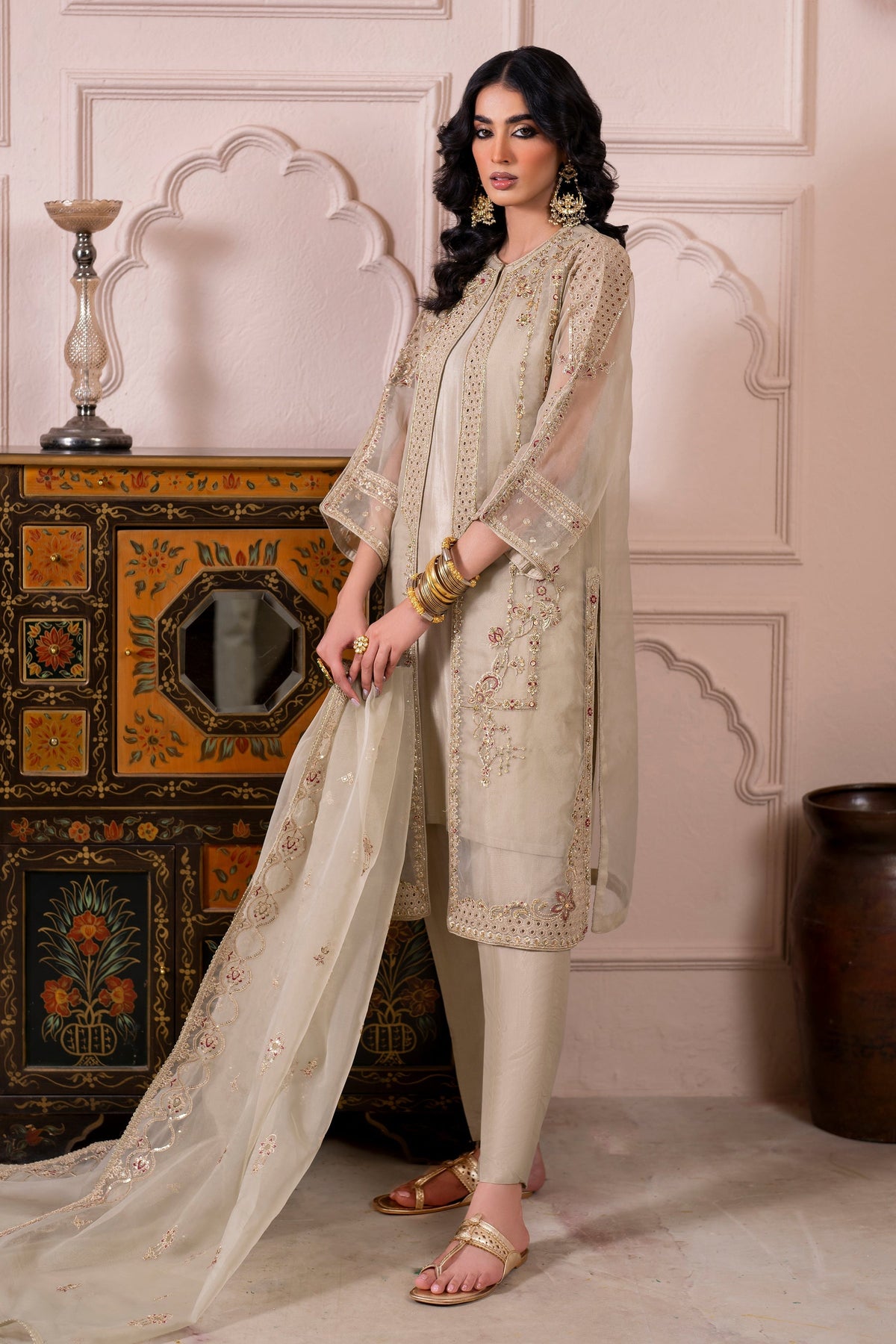 Naqshi | Kaansi Formals | ARWA by Naqshi - Designer Dress - Type: Formal - Available at Libayah - 100% Original
